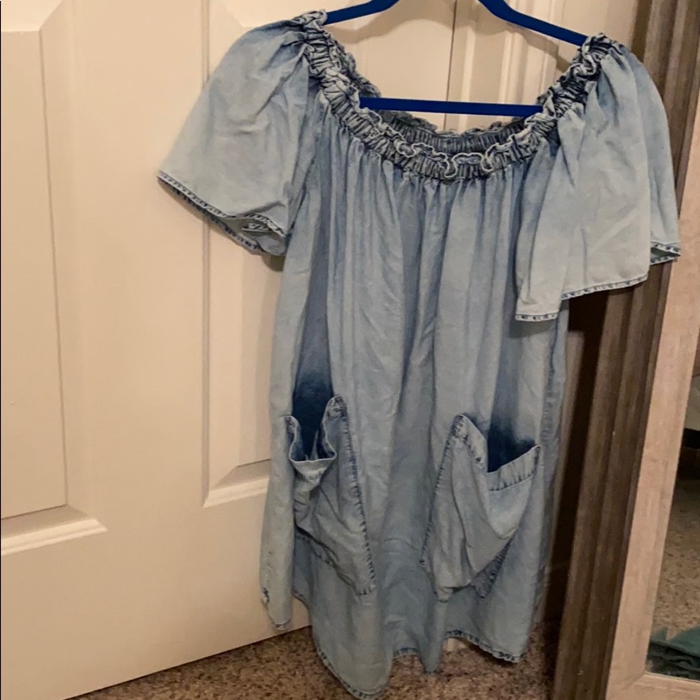 Off the shoulder dress